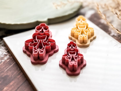 Nutcracker Ballerina Cutter, Christmas Themed Cutting Tool For Polymer And Silver Clay And Fondant-Christmas Clay Cutters