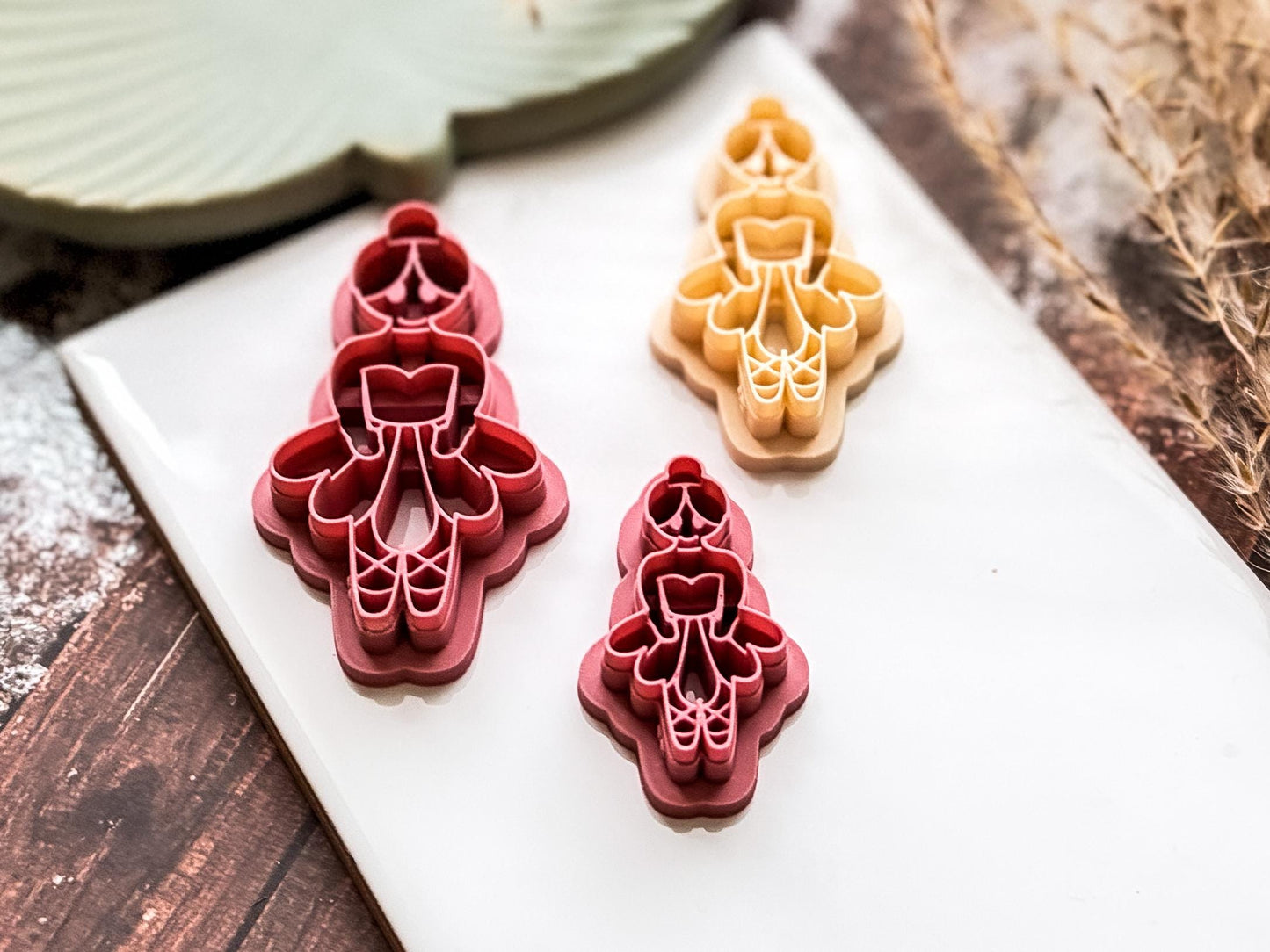 Nutcracker Ballerina Cutter, Christmas Themed Cutting Tool For Polymer And Silver Clay And Fondant-Christmas Clay Cutters