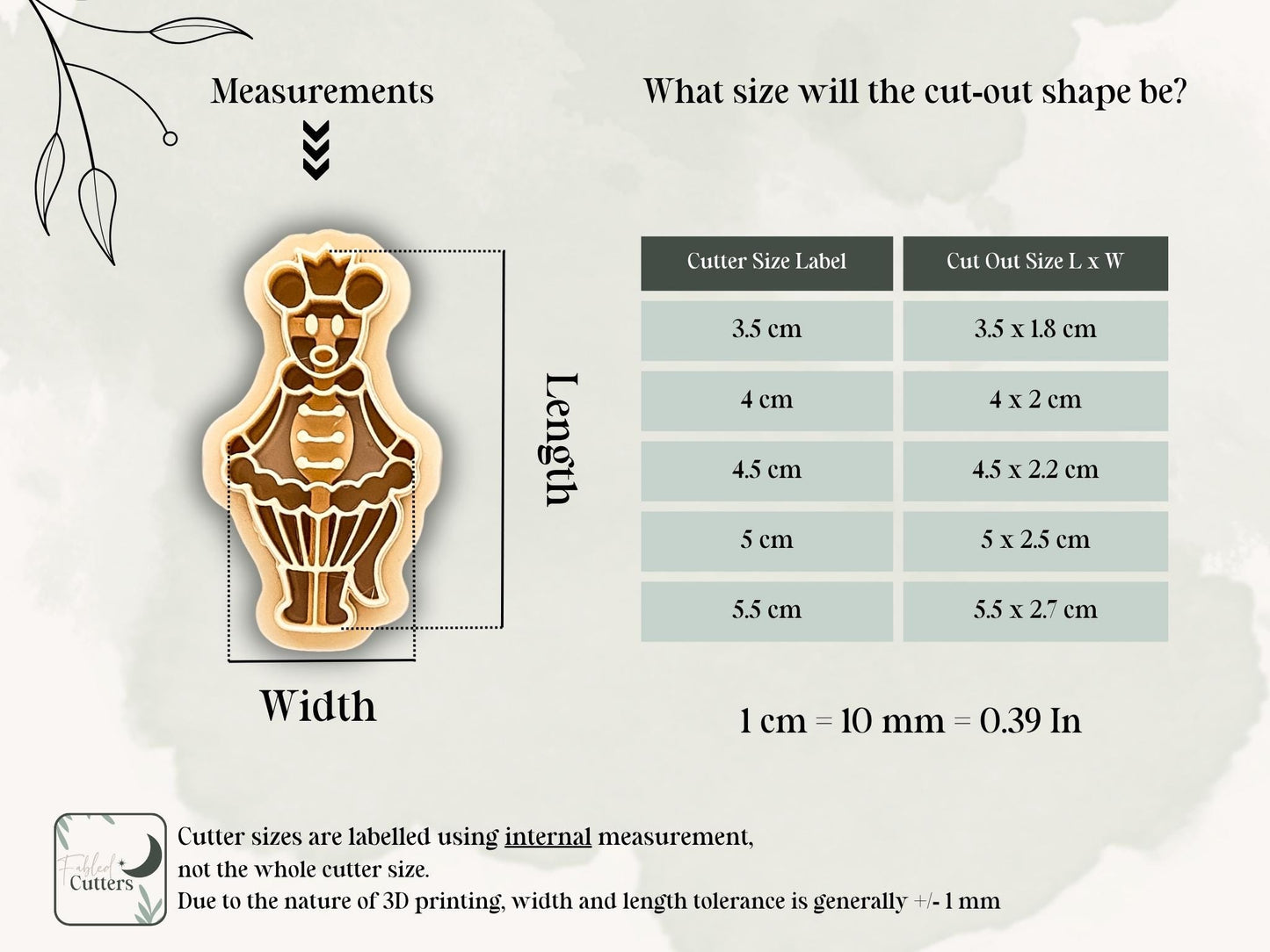 Rat King Cutter, Christmas Ballet Themed Cutting Tool For Polymer And Silver Clay, Fondant-Christmas Clay Cutters