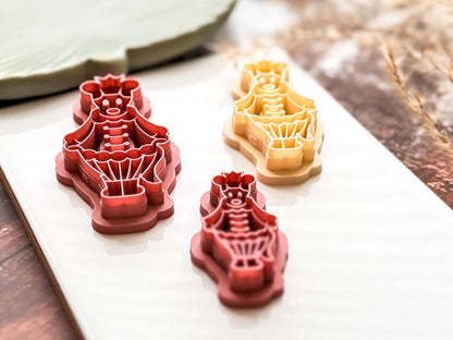 Rat King Cutter, Christmas Ballet Themed Cutting Tool For Polymer And Silver Clay, Fondant-Christmas Clay Cutters