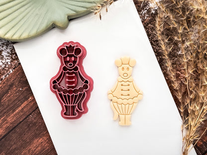 Rat King Cutter, Christmas Ballet Themed Cutting Tool For Polymer And Silver Clay, Fondant-Christmas Clay Cutters