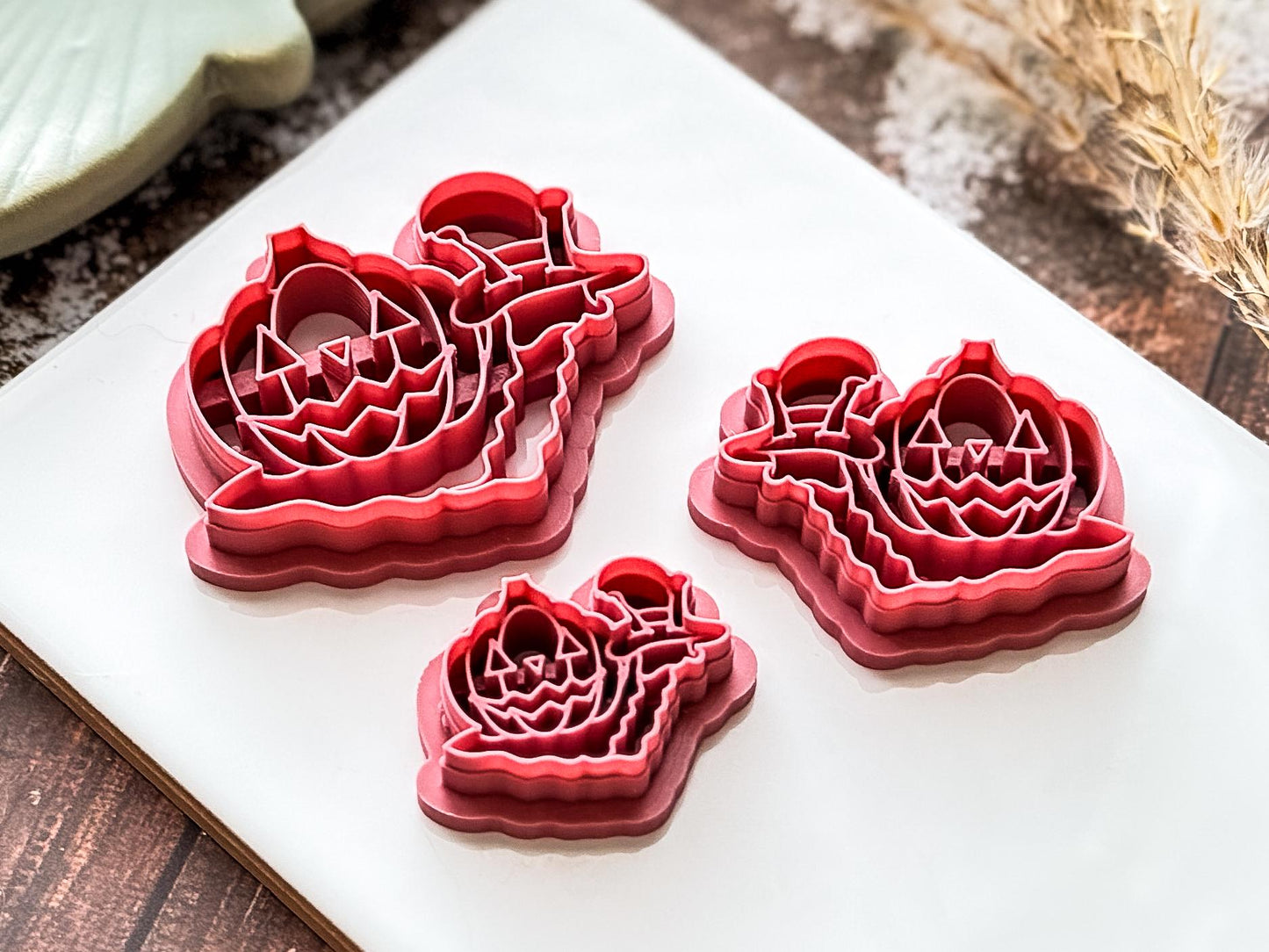 Snail With Pumpkin Shell Clay Cutter, Various sizes and Mirrored Options Available-Halloween Clay Cutters