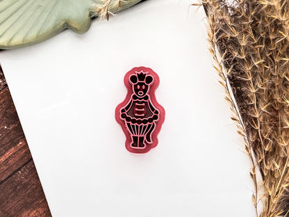 Rat King Cutter, Christmas Ballet Themed Cutting Tool For Polymer And Silver Clay, Fondant-Christmas Clay Cutters