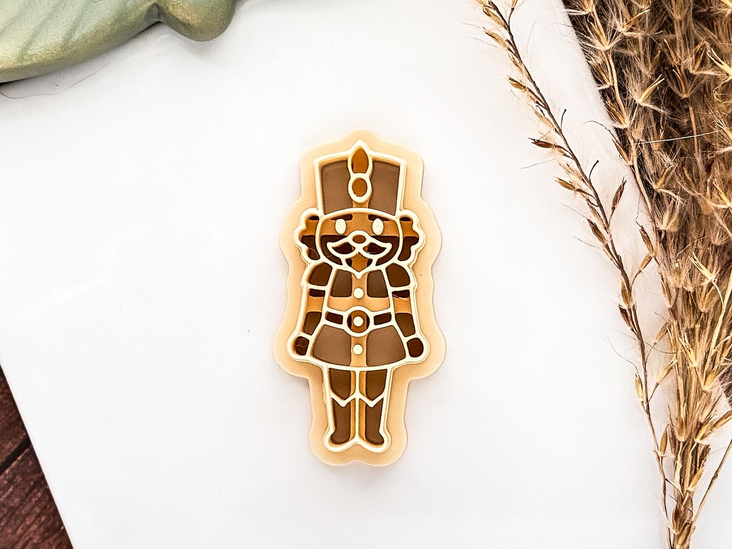 Nutcracker Soldier Cutter, Christmas Ballet Themed Cutting Tool For Polymer And Silver Clay, Fondant-Christmas Clay Cutters