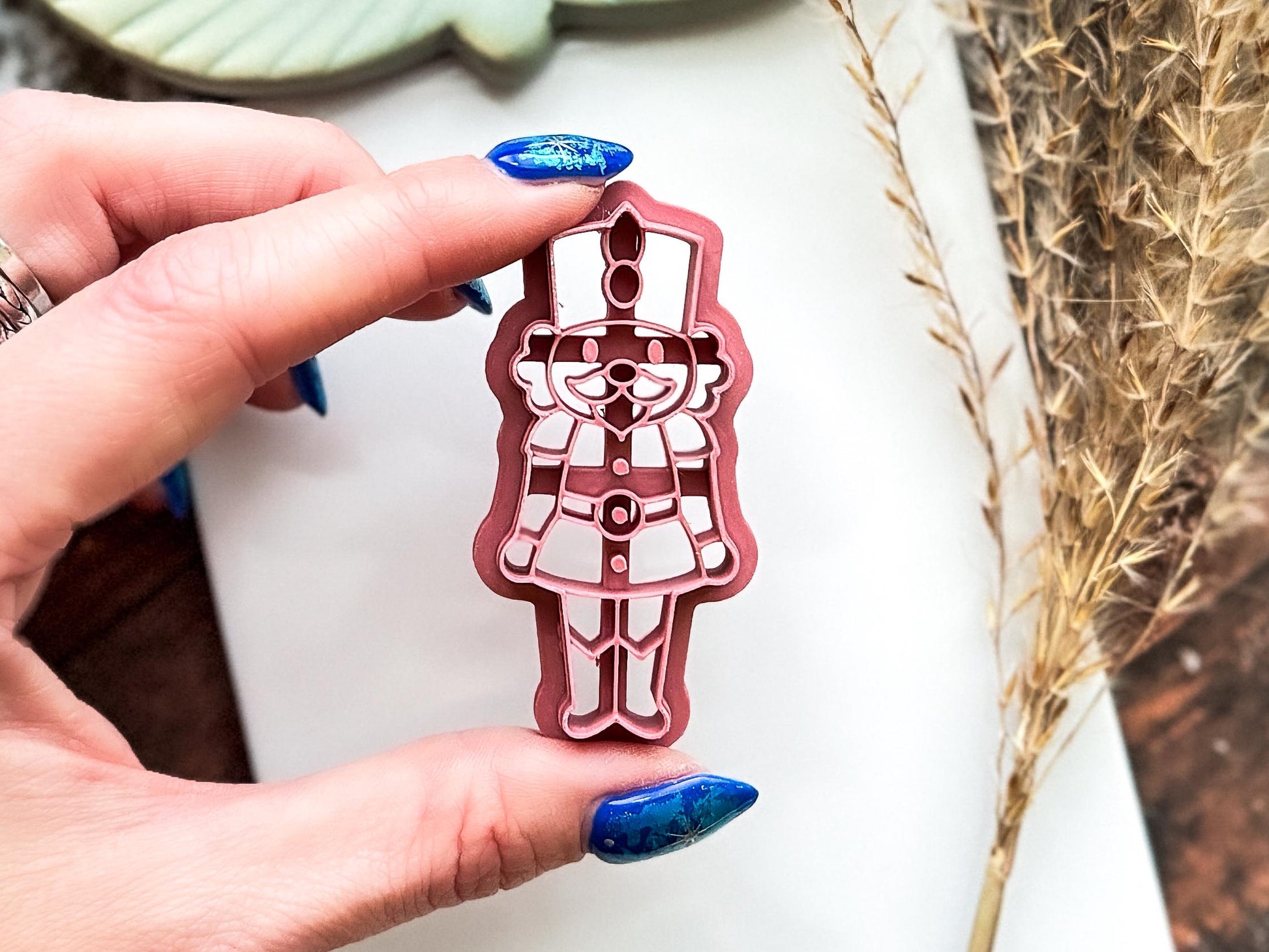 Nutcracker Soldier Cutter, Christmas Ballet Themed Cutting Tool For Polymer And Silver Clay, Fondant-Christmas Clay Cutters