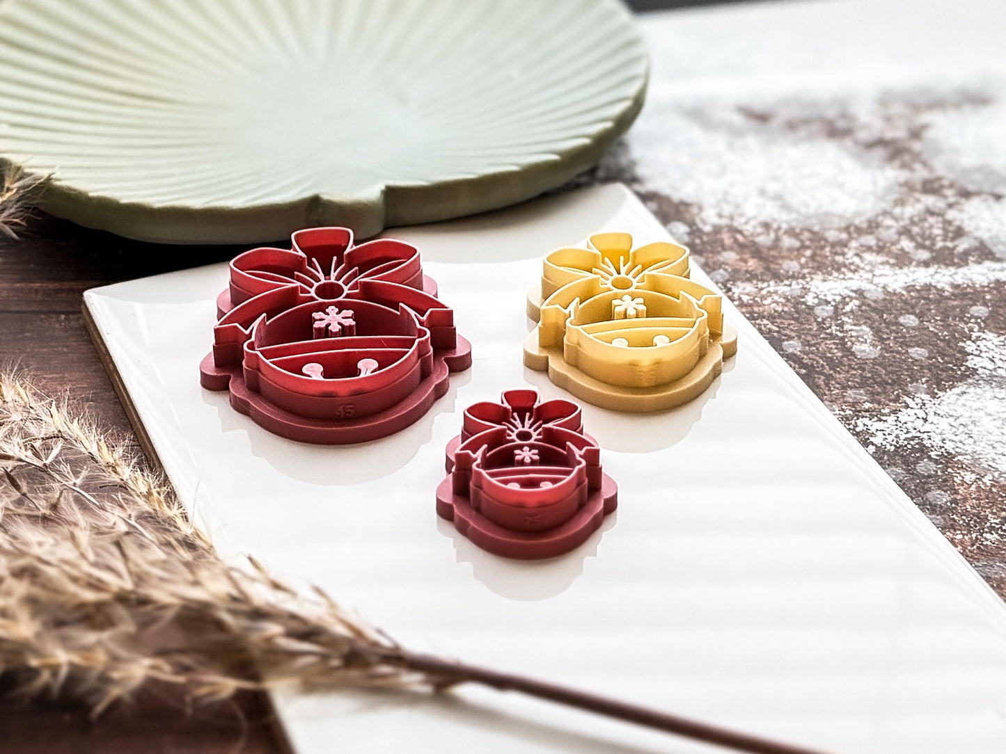 Christmas Bell Shaped Cutter For Polymer Clay And Fondant, 2.5 - 4.5 cm Size Options-Christmas Clay Cutters