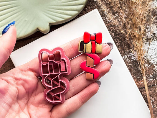 Festive Mailbox Cutter For Polymer Clay and Fondant Crafts, Various Sizes-Christmas Clay Cutters