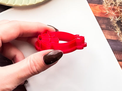 Heart and Nail Clay Cutter, For Alternative Valentines Polymer Clay And Fondant Projects, 5 Sizes-Valentines Clay Cutters