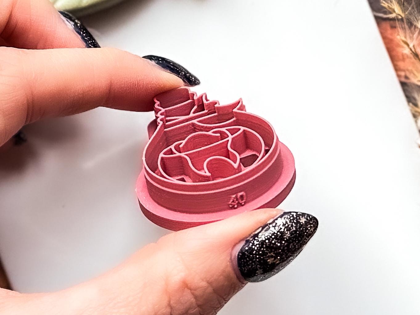 Tooth Potion Clay Cutter, Witchy Cutter For Polymer Clay, Silver Clay And Fondant, 5 Sizes-Gothic Clay Cutters