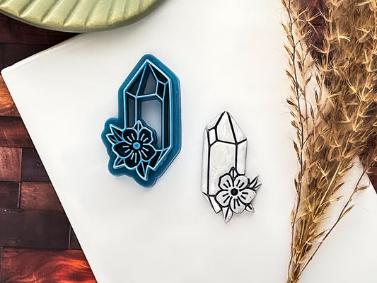 Celestial Crystal Clay Cutter with Flower-Celestial Clay Cutters