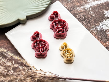 Duck Clay Cutter, Winter Animal Polymer Clay Tool, 2.5 - 4.5 cm-Christmas Clay Cutters