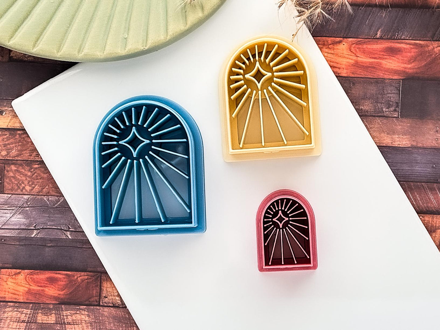 Celestial Arch Cutter With Star, Polymer Clay & Fondant Craft Cutting Tool, 4 Sizes-Celestial Clay Cutters