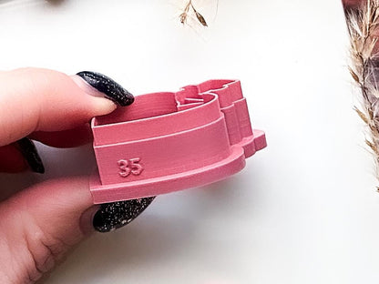 Clay Cutter Love Potion, Valentine's Themed Cutting Tool For Polymer Clay & Fondant-Valentines Clay Cutters