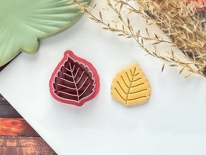 Leaf Clay Cutter | Set Of 6 Designs | Polymer Clay & Fondant-Floral Clay Cutters