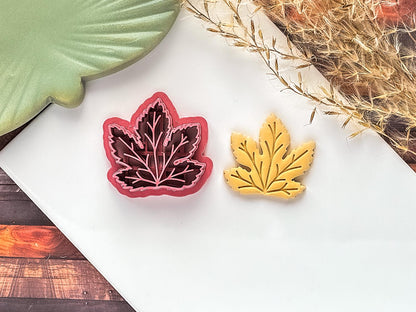 Leaf Clay Cutter | Set Of 6 Designs | Polymer Clay & Fondant-Floral Clay Cutters