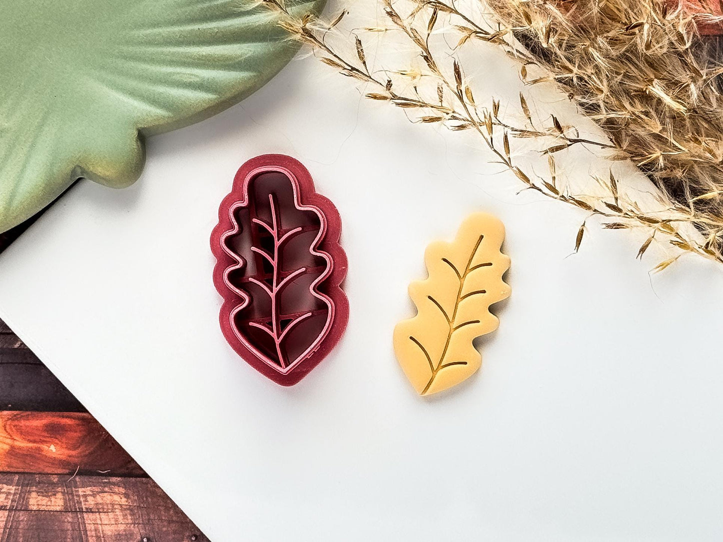 Leaf Clay Cutter | Set Of 6 Designs | Polymer Clay & Fondant-Floral Clay Cutters