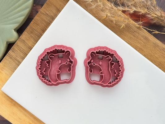 Hedgehog Cutter For Clay & Fondant | Woodland Animal | 5 Sizes-Animal & Nature Cutters