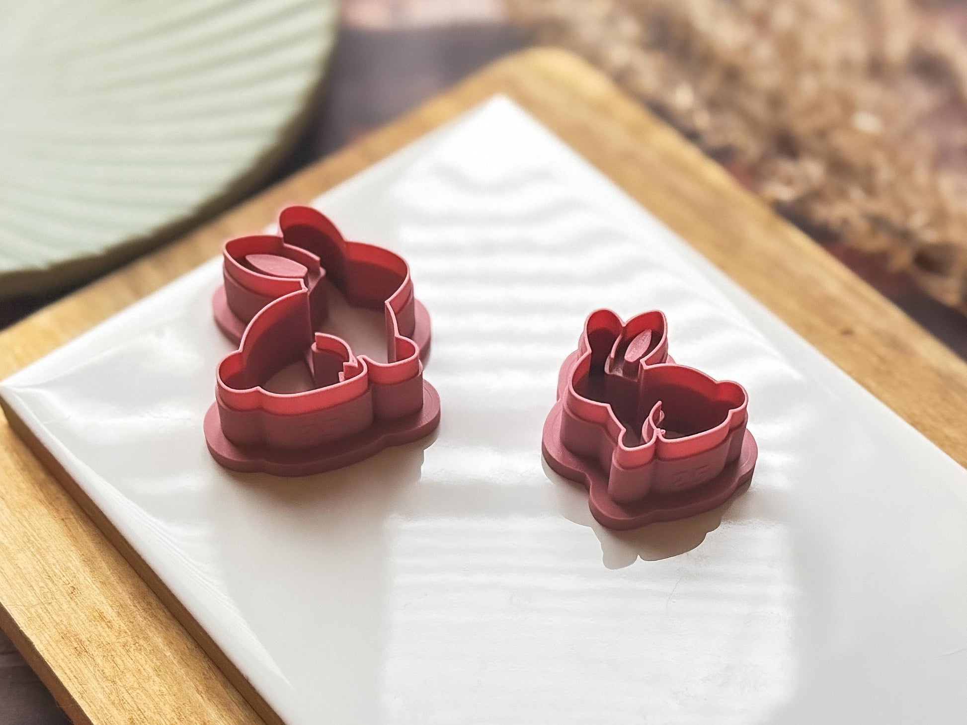 Rabbit Clay Cutter, Easter Bunny Shape, Polymer Clay & Fondant Tool, 7 Size Options-Easter Clay Cutters