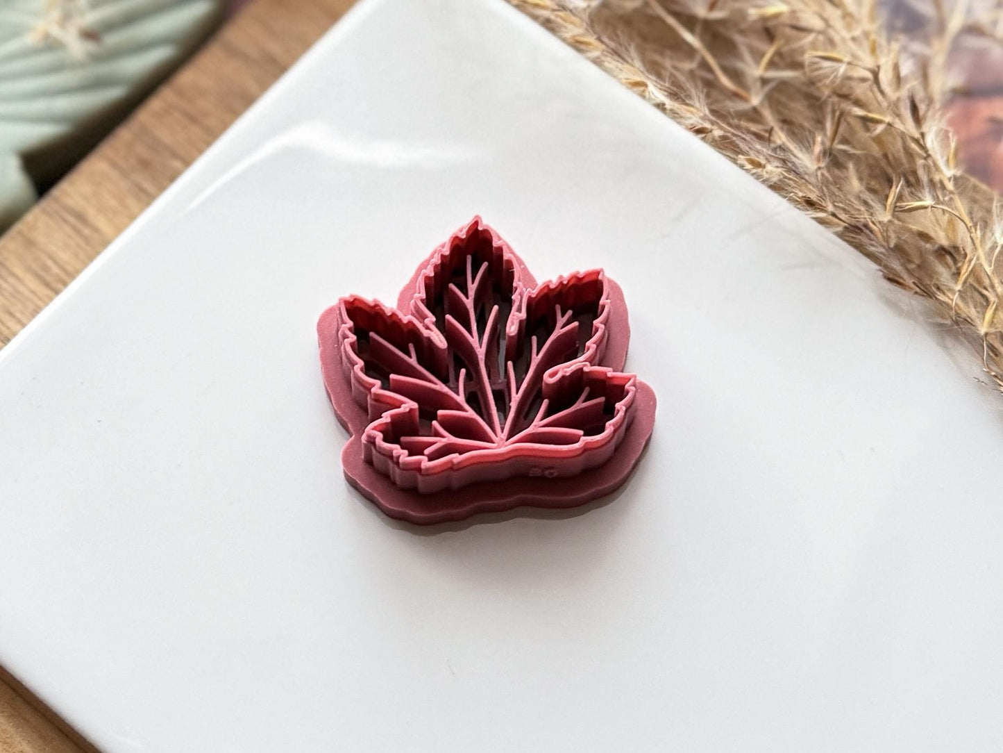 5 Point Leaf Clay Cutter | Polymer Clay | Fondant | 5 Sizes | UK Made-Floral Clay Cutters
