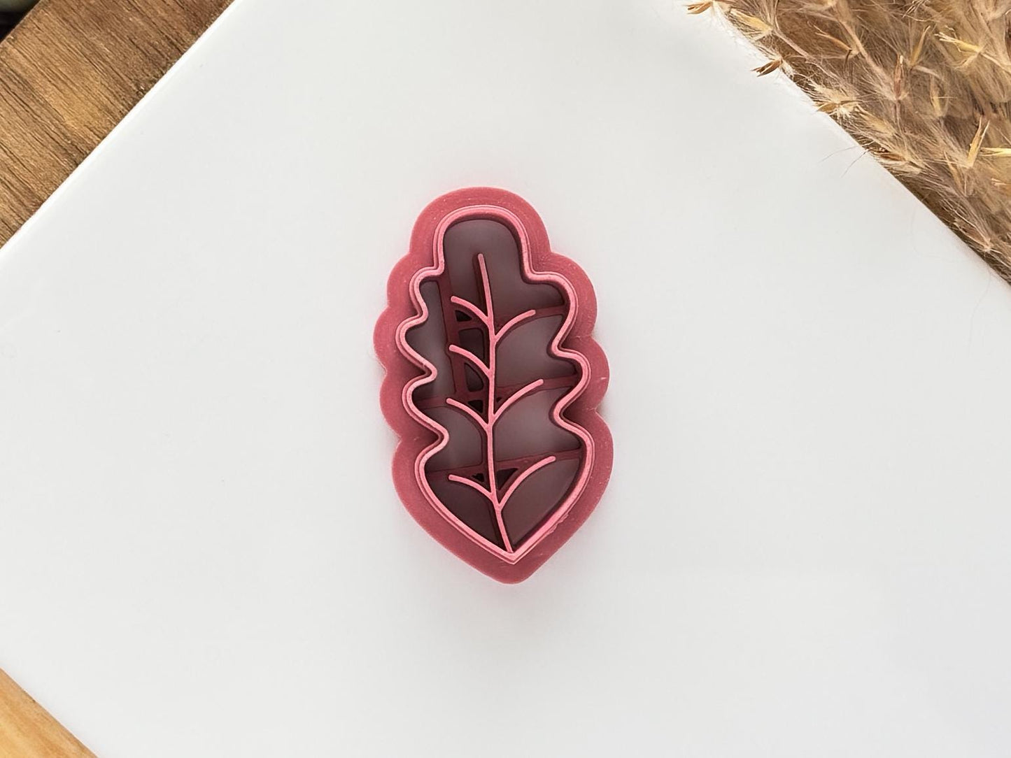 Oak Leaf Clay Cutter | Polymer Clay | Fondant | 5 Sizes | UK Made-Floral Clay Cutters