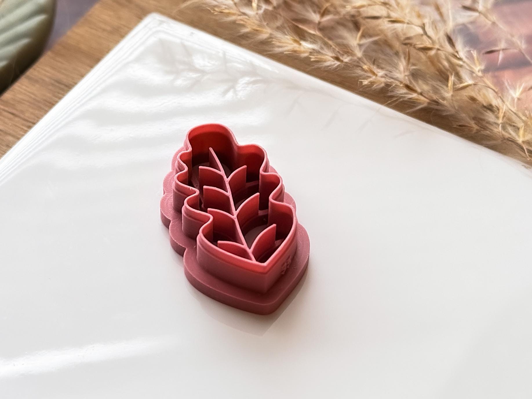 Oak Leaf Clay Cutter | Polymer Clay | Fondant | 5 Sizes | UK Made-Floral Clay Cutters