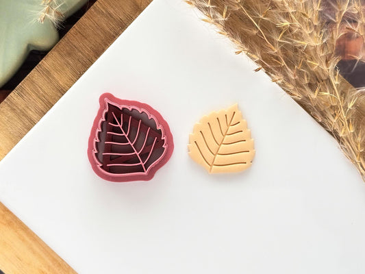 Beech Leaf Clay Cutter | Polymer Clay | Fondant | 5 Sizes | UK Made-Floral Clay Cutters
