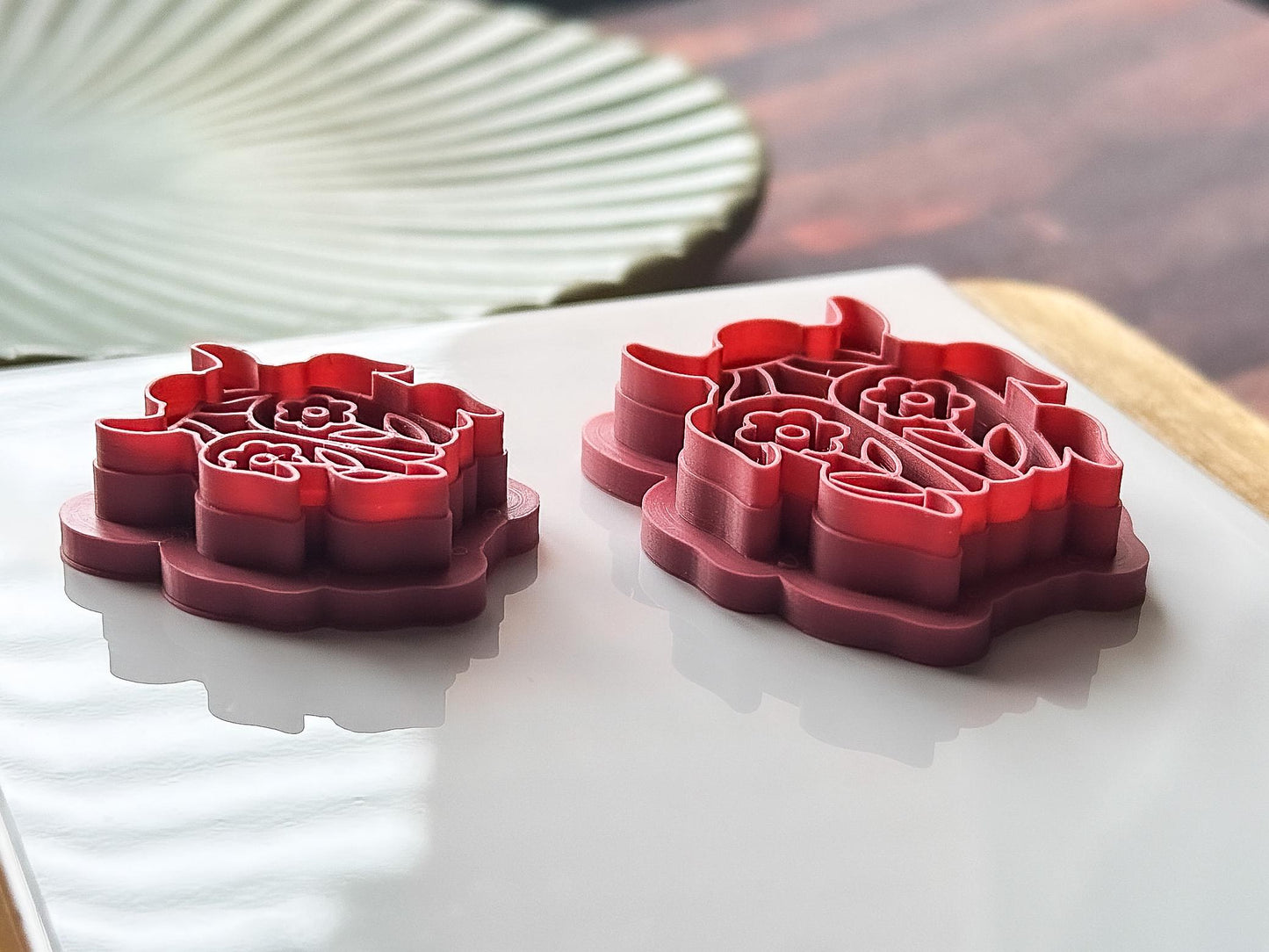 Folk Floral Beetle Cutter, Botanical Themed Clay & Fondant Tool-Animal & Nature Cutters