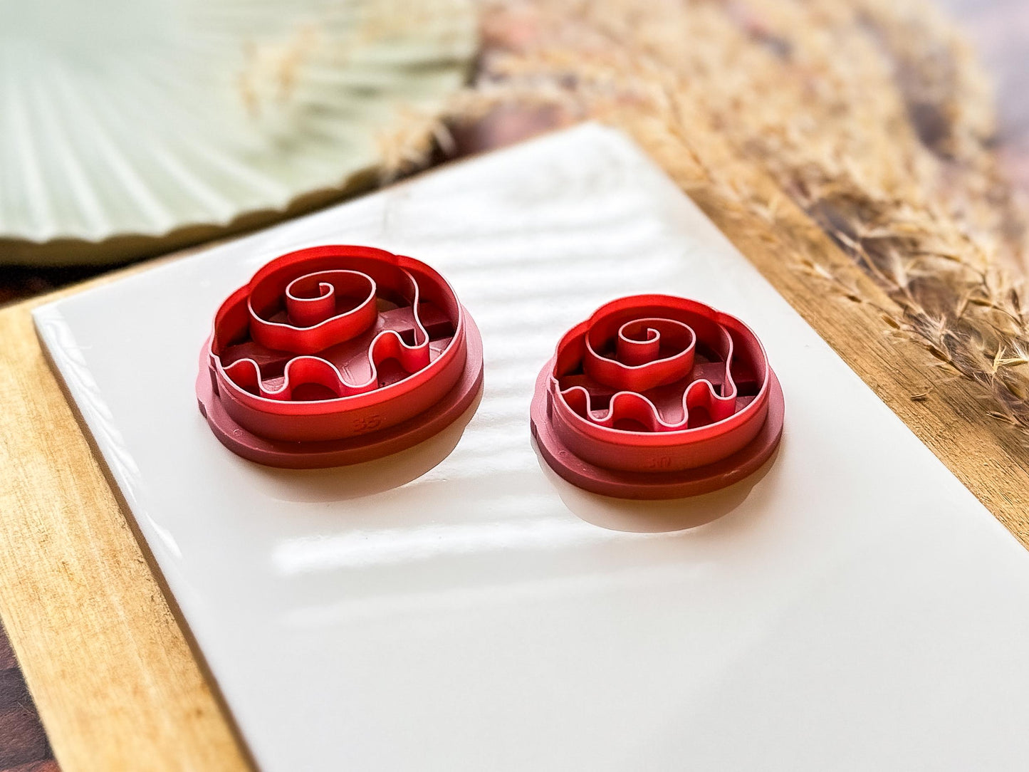 Cinnamon Roll Clay Cutter, Desert Themed Polymer Clay & Fondant Cutting Tool-Food Themed Clay Cutters