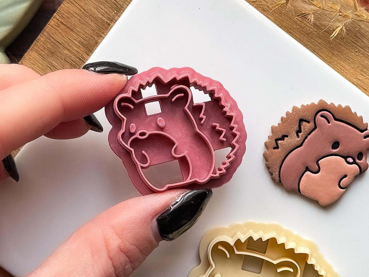 Hedgehog Cutter For Clay & Fondant | Woodland Animal | 5 Sizes-Animal & Nature Cutters