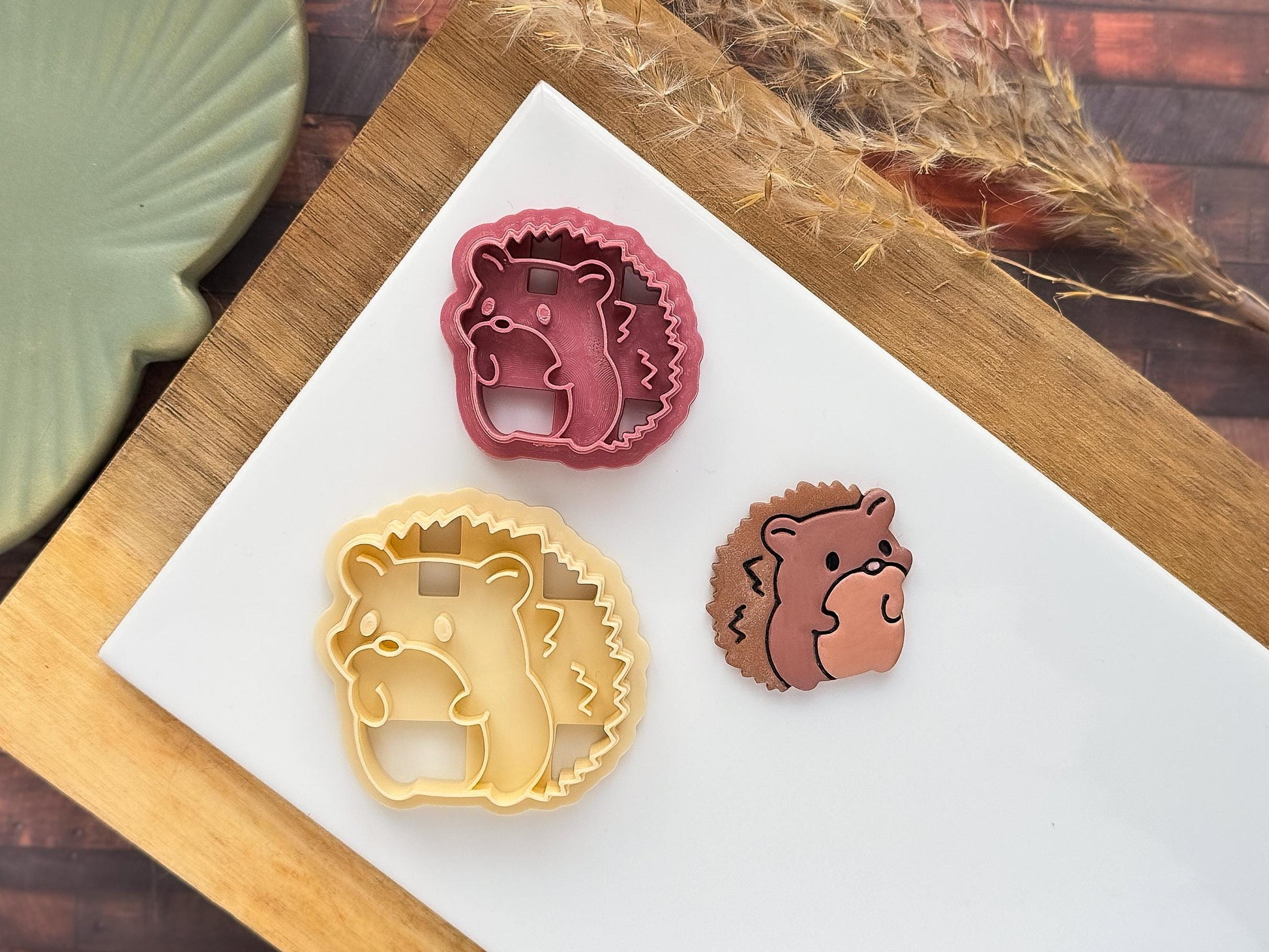 Hedgehog Cutter For Clay & Fondant | Woodland Animal | 5 Sizes-Animal & Nature Cutters