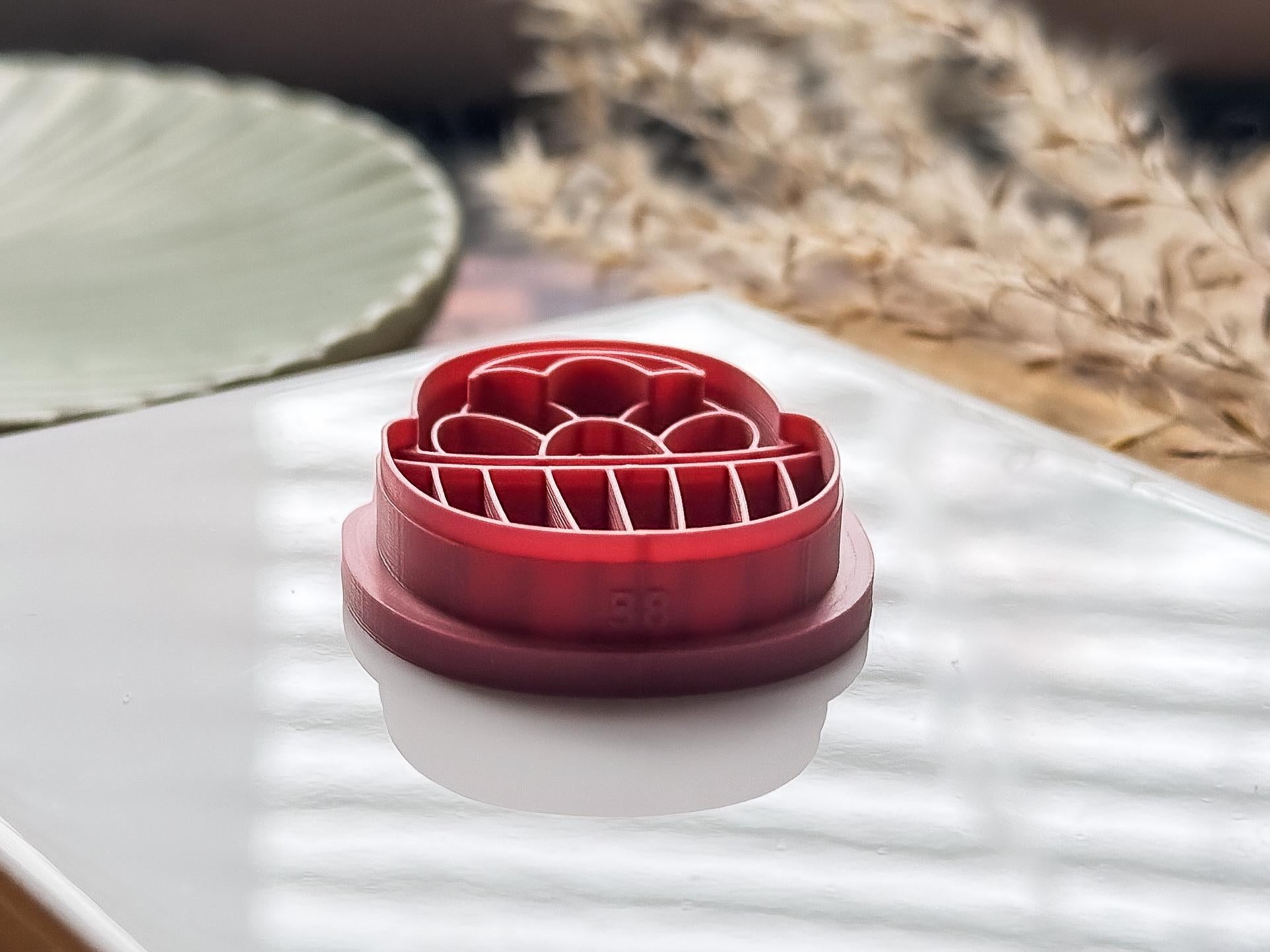 Easter Egg Basket Cutter, Polymer Clay & Fondant, All-In-One Design, 5 Sizes-Easter Clay Cutters