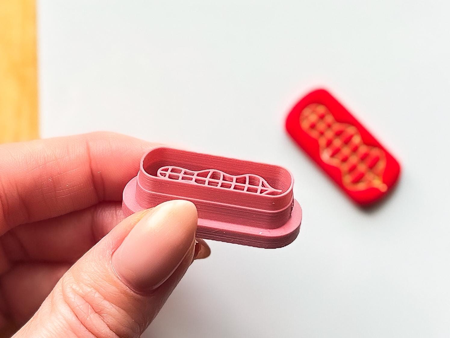 Framed Rectangular Leaf Clay Cutter Set, 4 Shapes & 4 Different Leaves-Animal & Nature Cutters