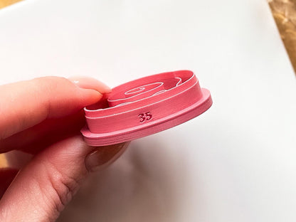 Cinnamon Roll Clay Cutter, Desert Themed Polymer Clay & Fondant Cutting Tool-Food Themed Clay Cutters