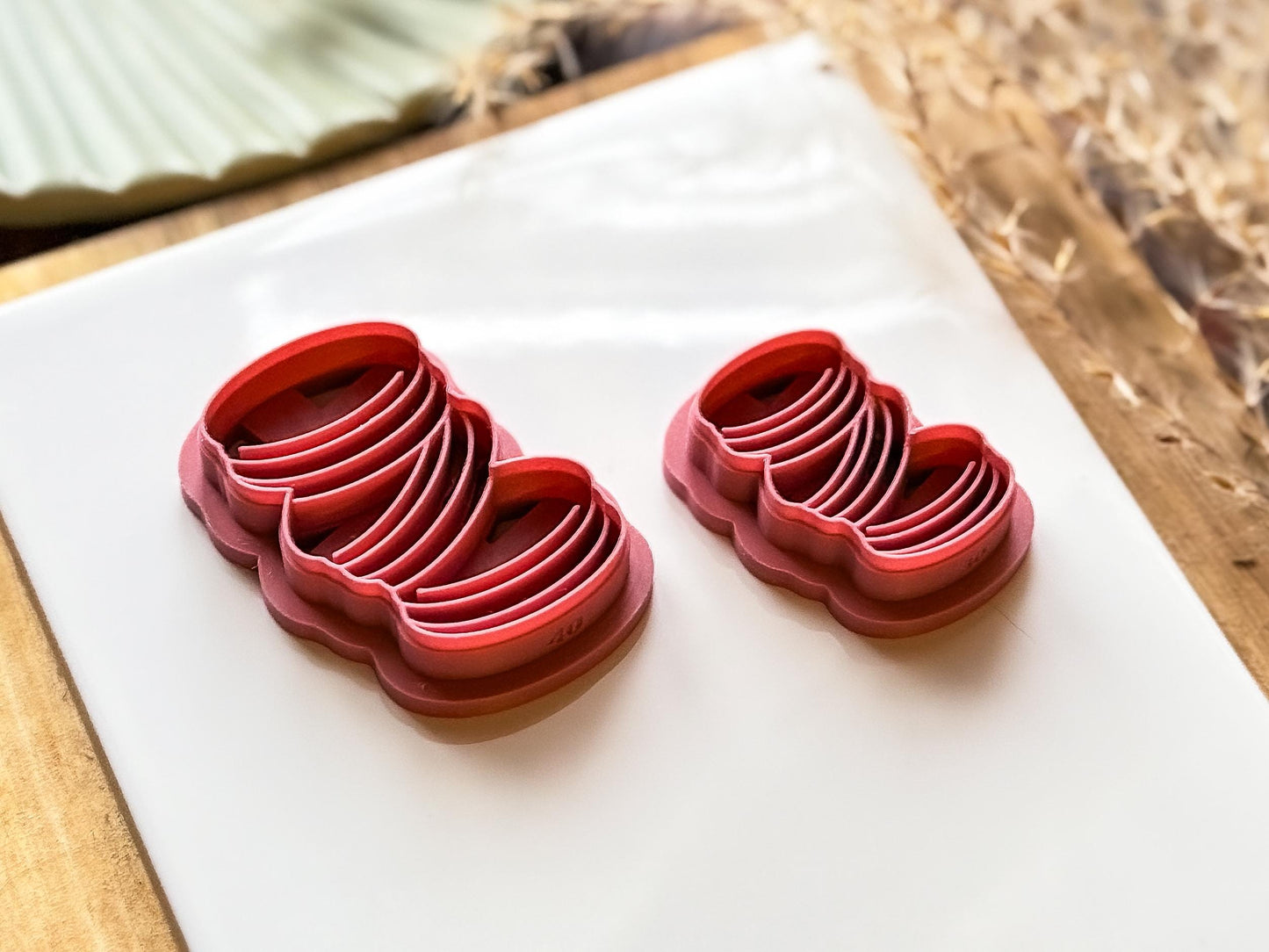 Macaron Clay Cutter, Desert Themed Polymer Clay & Fondant Cutting Tool-Food Themed Clay Cutters