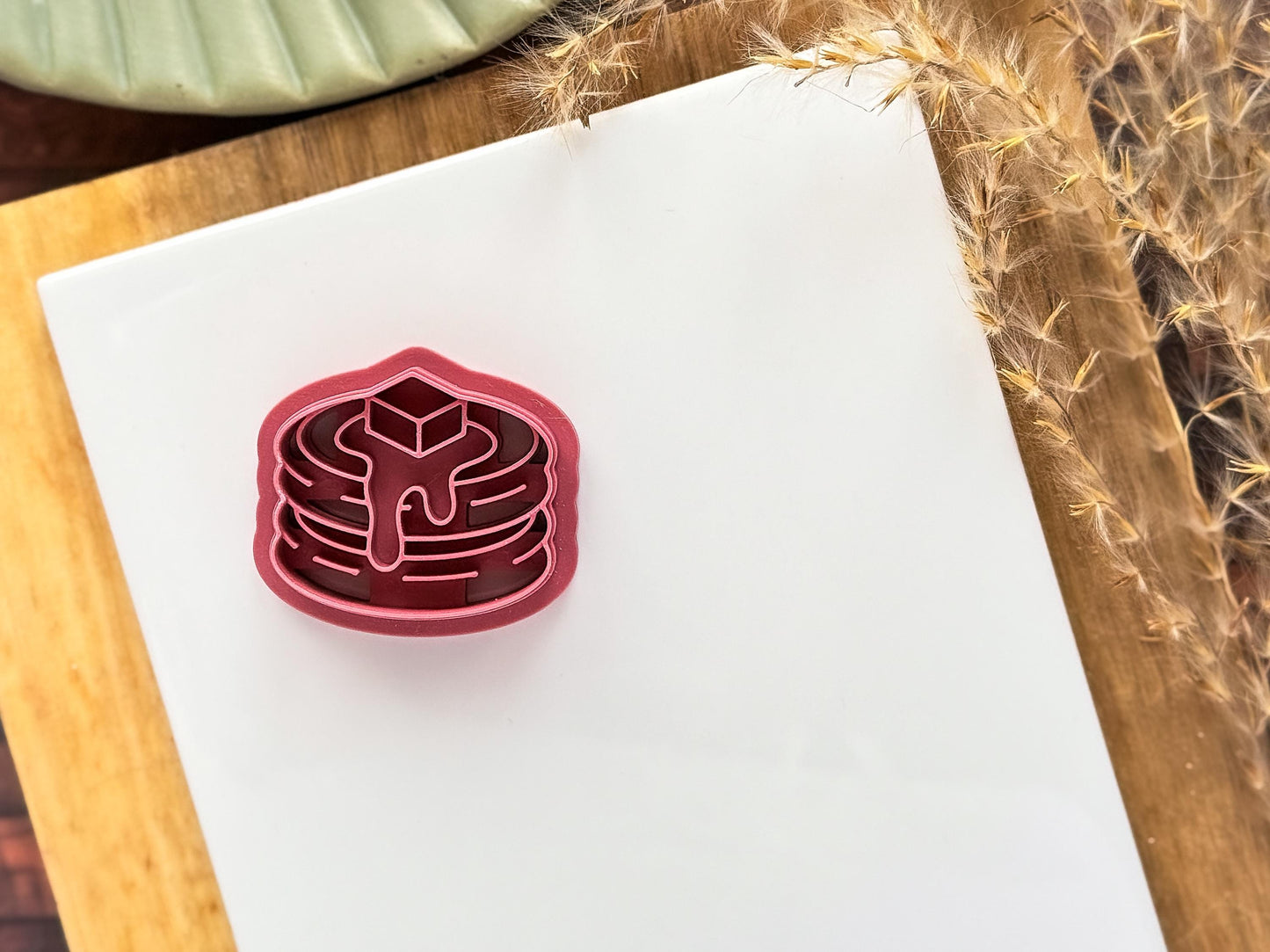 Buttery Pancake Clay Cutter, Desert Themed Polymer Clay & Fondant Cutting Tool-Food Themed Clay Cutters