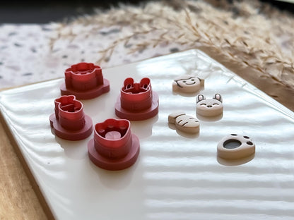 Spring themed miniature clay cutters for Easter jewellery making by Fabled Cutters