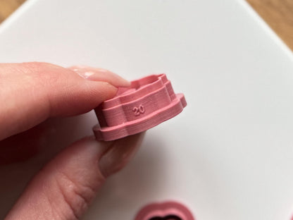 Debossing Clover Leaf Clay Cutter Set, Mixture of 4 Leaf & 3 Leaf Designs-Animal & Nature Cutters