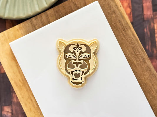 Jaguar Cat Cutter, Jungle Panther, For Polymer Clay & Fondant, 4.8 cm-Gothic Clay Cutters