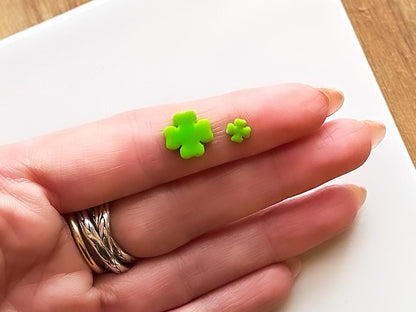 Four Leaf Clover Cutter, Outline Shape For Polymer Clay & Fondant 0.5 - 7 cm-Floral Clay Cutters
