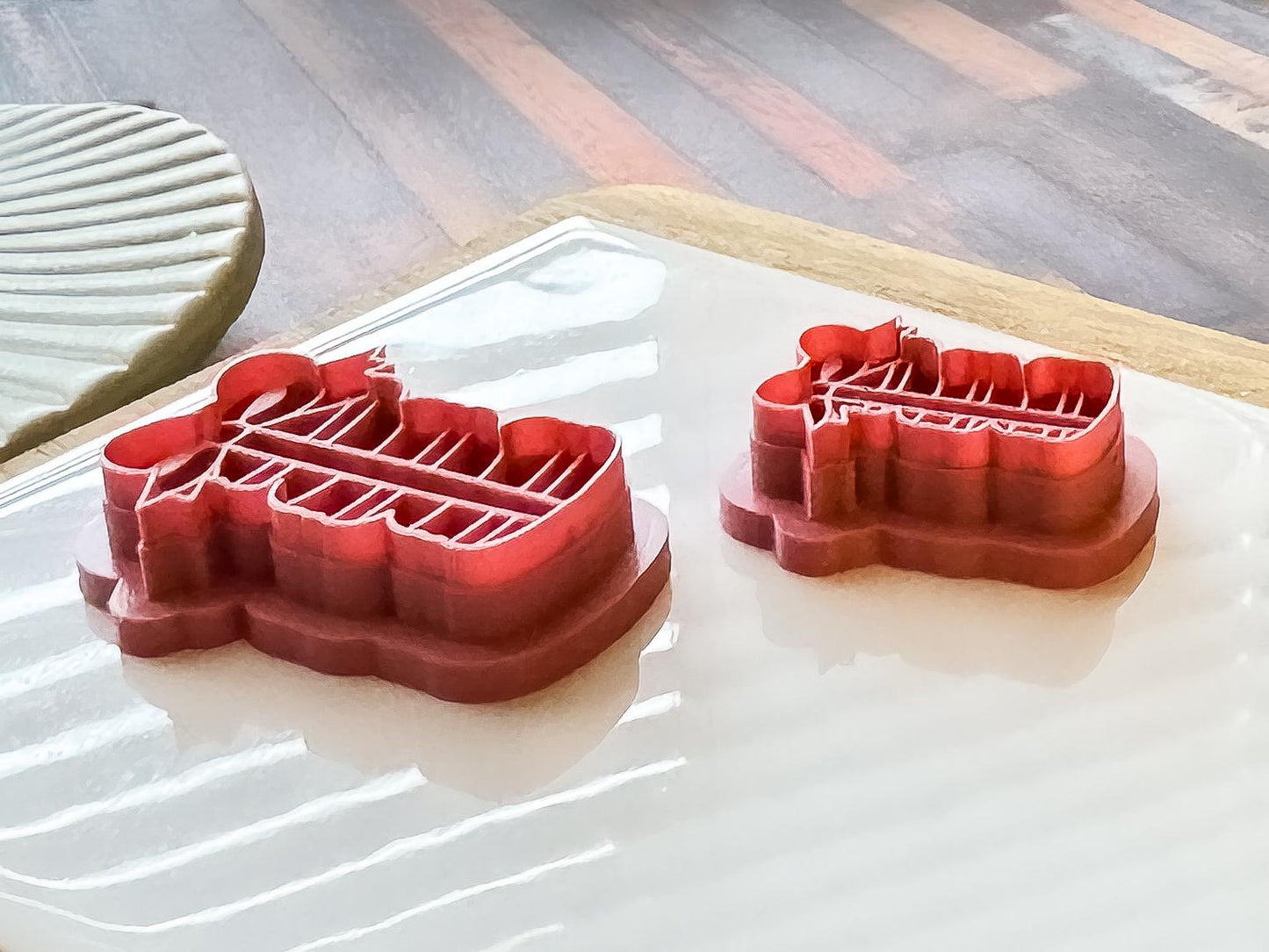 Macaron Stack Clay Cutter, Triple Layer With Bow, Dessert Themed Polymer Clay & Fondant Tool-Food Themed Clay Cutters