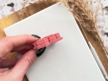 Gothic Bow Clay Cutter 1, Skull Ribbon Polymer Clay And Fondant Tool-Gothic Clay Cutters