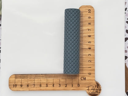 Dragon Scale Texture Roller For Polymer Clay-Texture Rollers