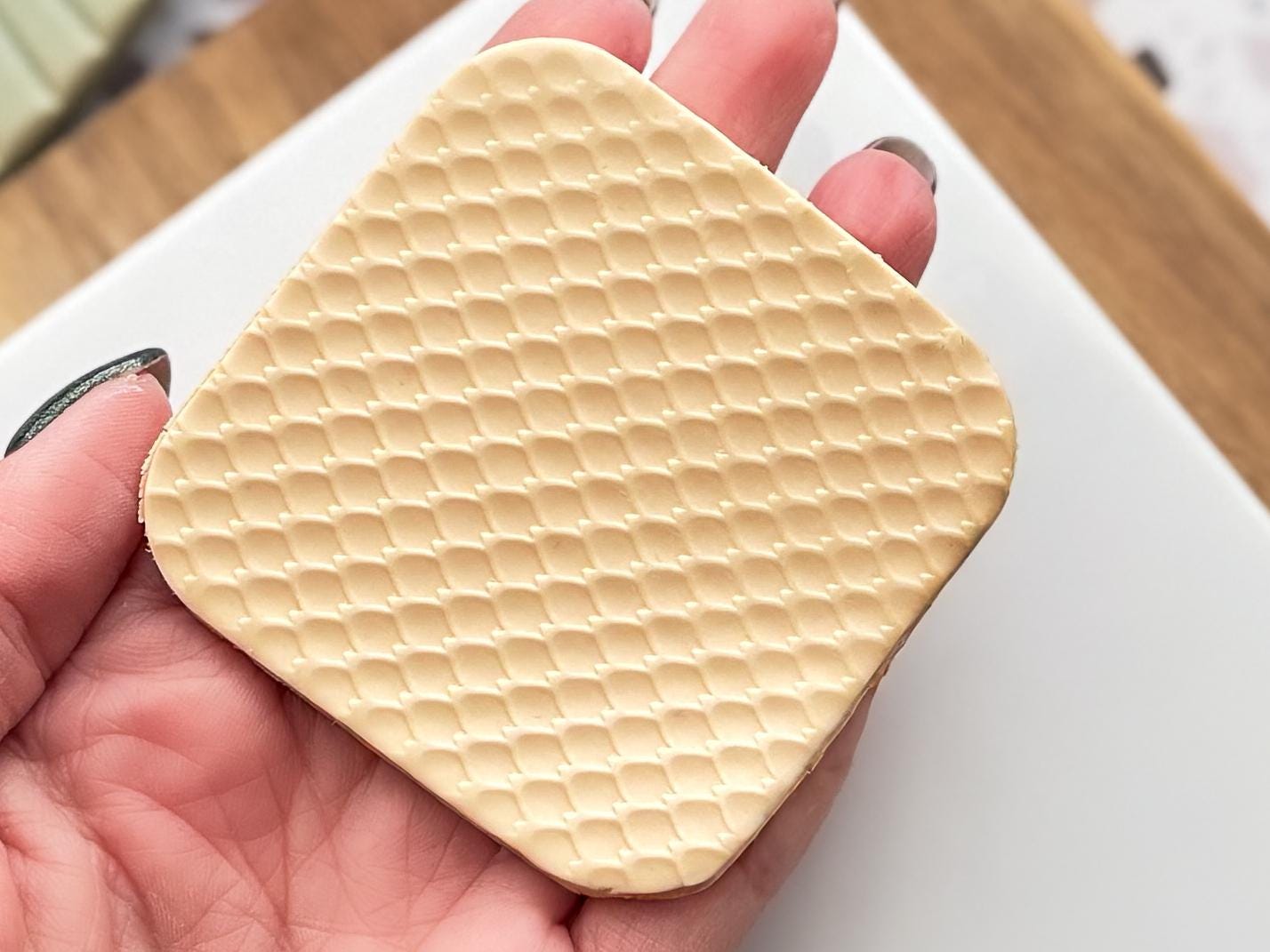 Dragon Scale Texture Roller For Polymer Clay-Texture Rollers