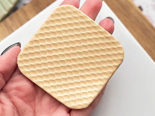 Dragon Scale Texture Roller For Polymer Clay-Texture Rollers