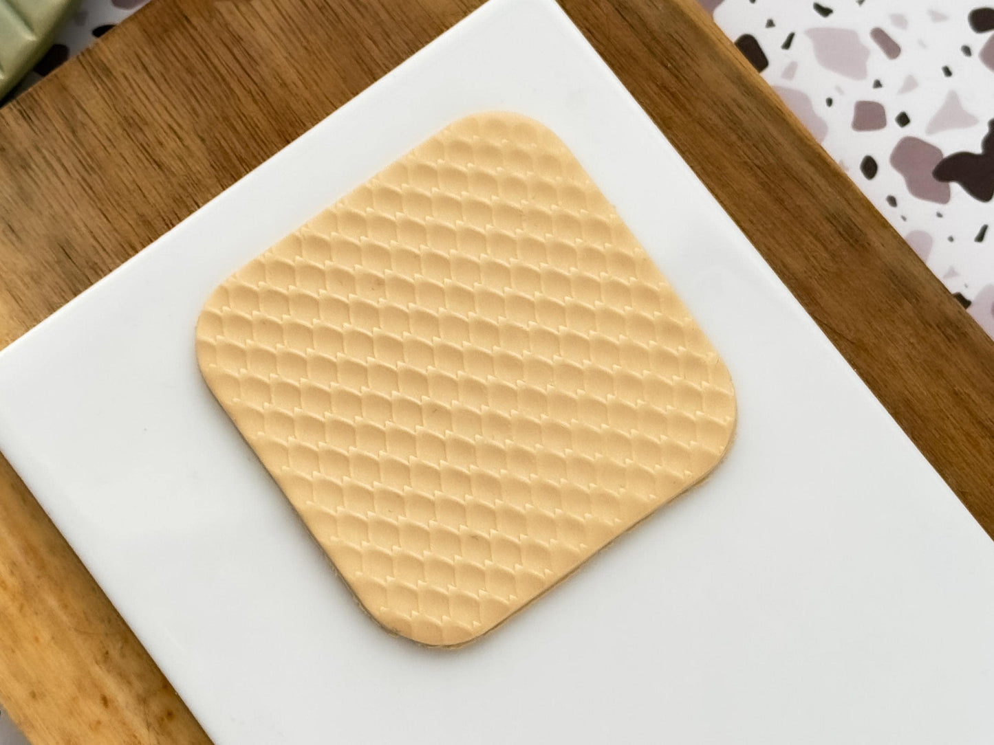 Dragon Scale Texture Roller For Polymer Clay-Texture Rollers