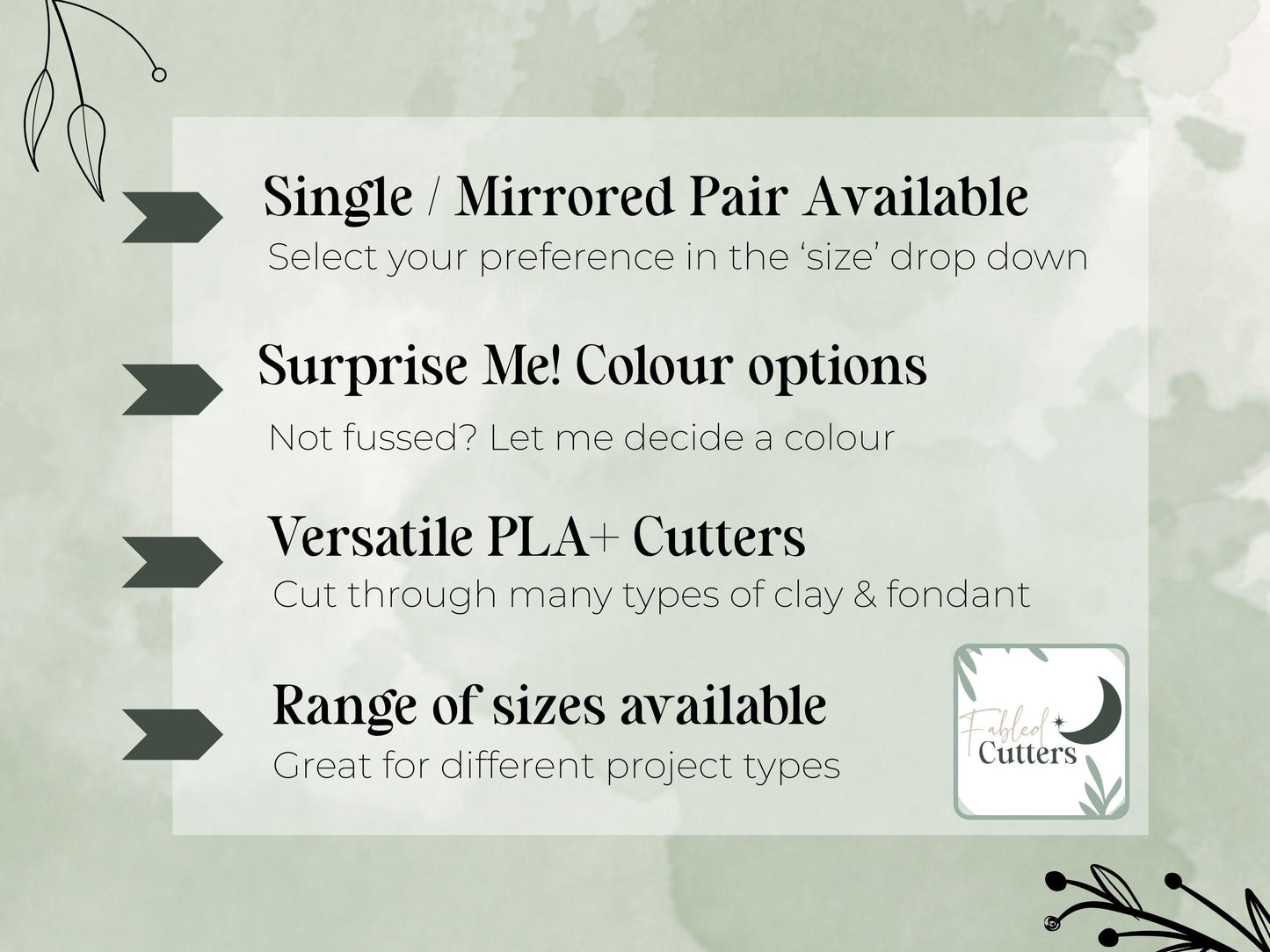 Jasmin Flower Cutter-Floral Clay Cutters