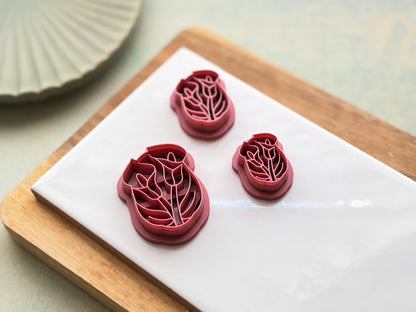 Cala Lily Frame Cutter, For Polymer Clay & Fondant-Winter Clay Cutters