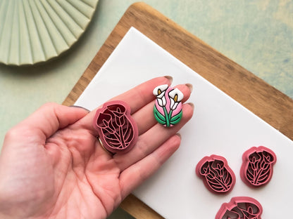 Cala Lily Frame Cutter, For Polymer Clay & Fondant-Winter Clay Cutters