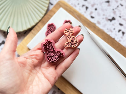 Boho Fox Clay Cutter - Folk Art Animal Tool For Polymer Clay-Boho Clay Cutters