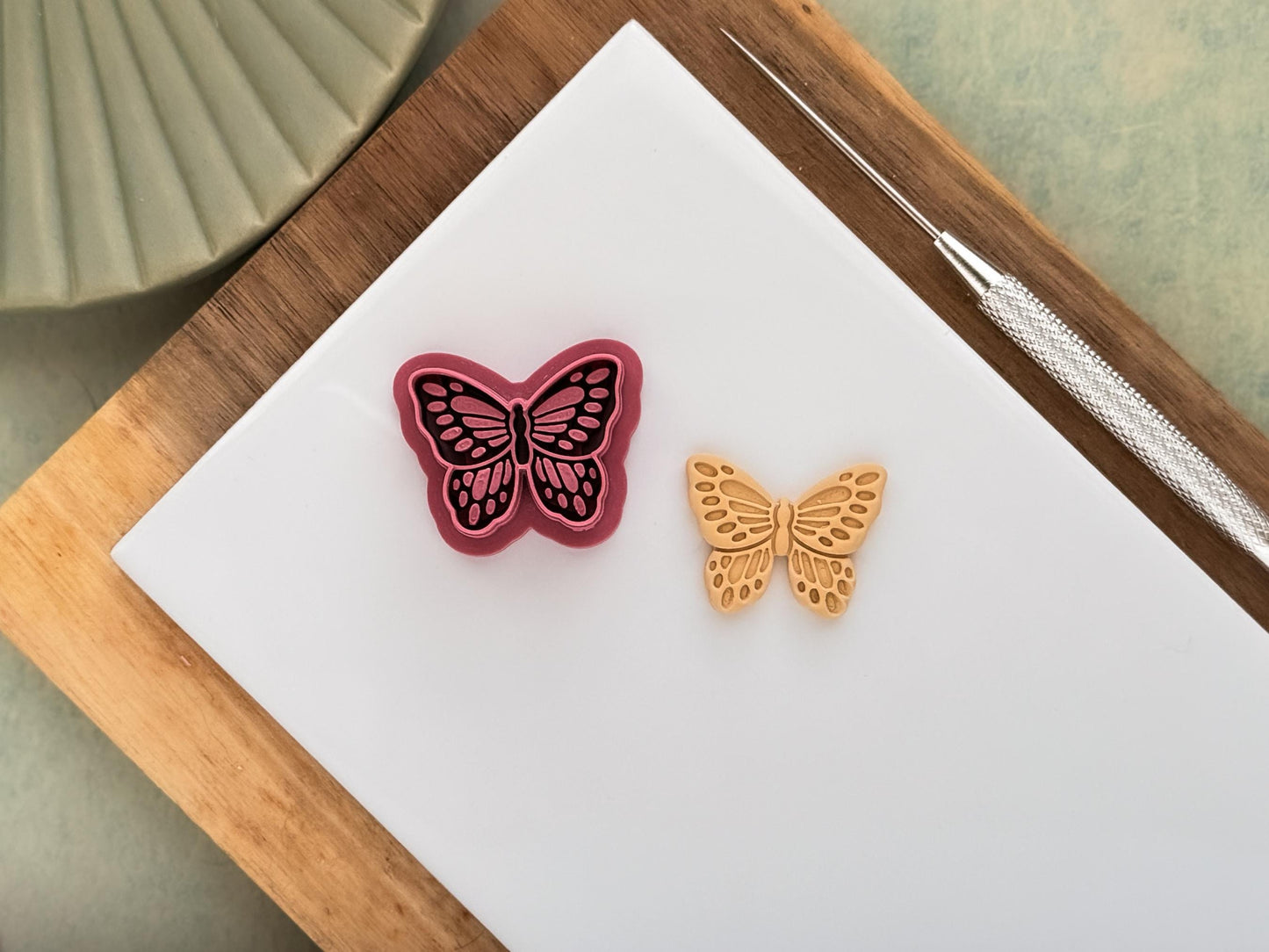 Detailed Butterfly Cutter, For Polymer Clay & Fondant, Available in 5 Sizes-Animal & Nature Cutters